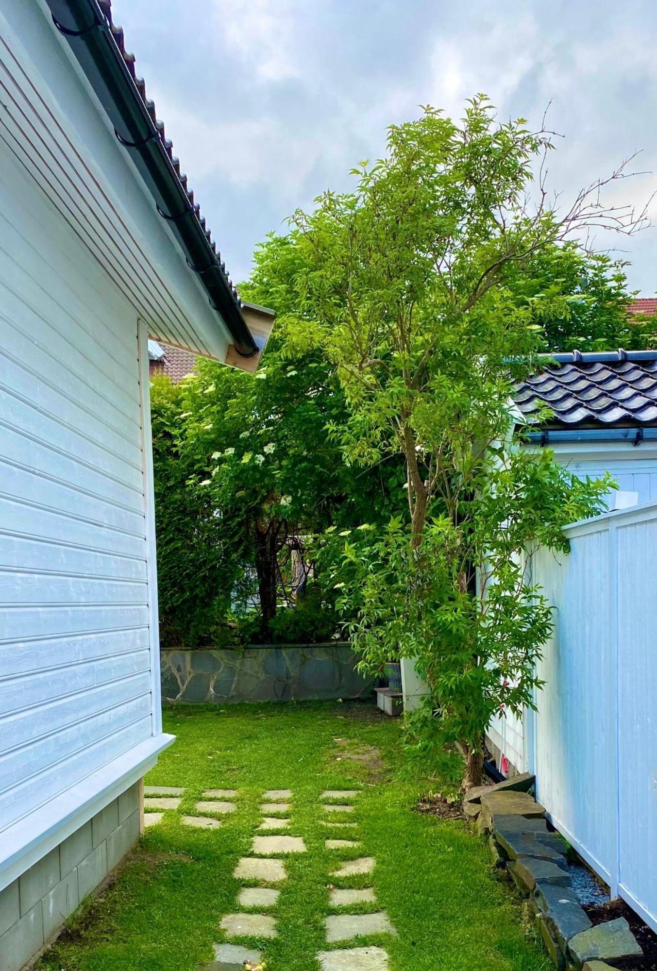 Down Town Apartment With Outside Area In Villa Kristiansand Exterior foto